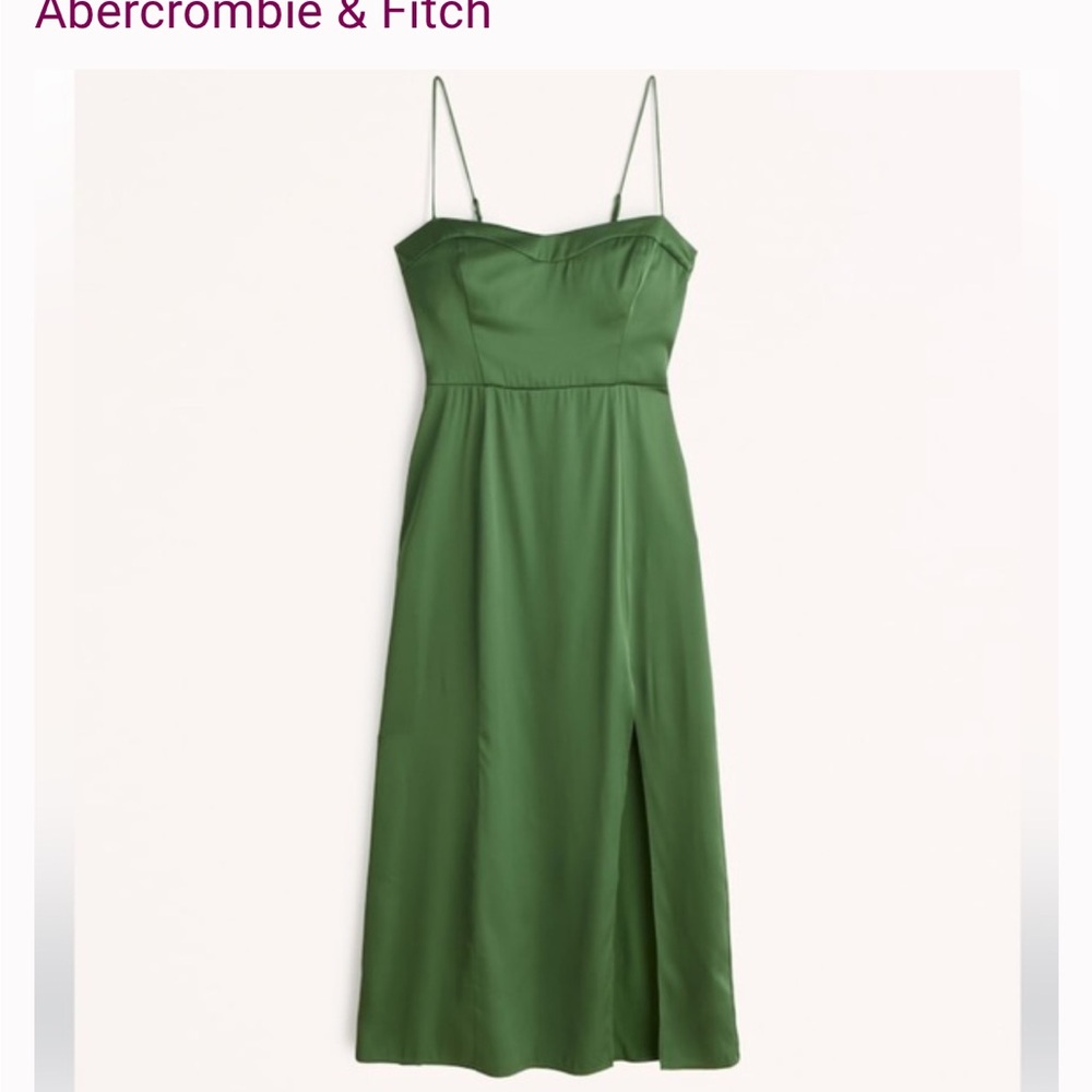 Abercrombie and Fitch high slit midi dress